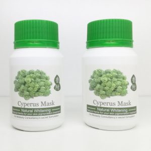 Cyperus mask, a natural herbal mask for skin pigmentation treatment